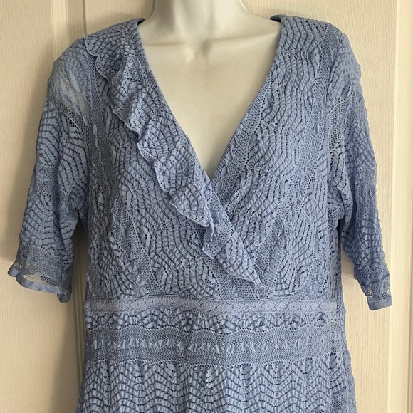 Rabbit Rabbit Rabbit Light Blue Midi Dress - Picture 6 of 6